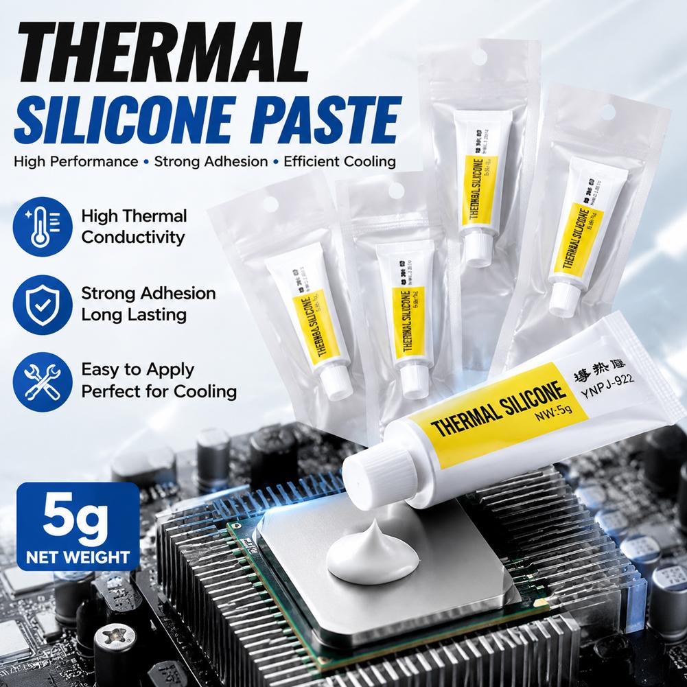 Thermal Paste Cpu - 5g Termal İletken Tutkal Güçlü Yapıştırıcı