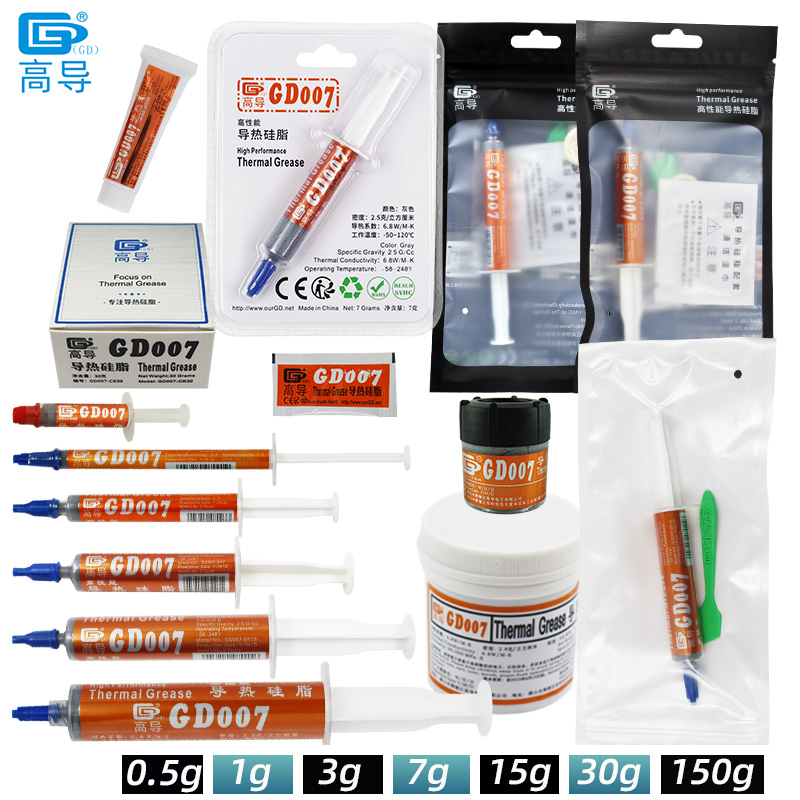 Thermal Paste Cpu - GD007 Termal Gres Macunu Alçı Isı