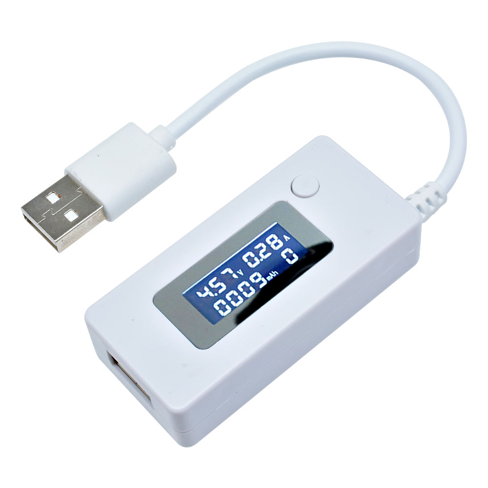 Usb Ammeter Tester - LCD Mikro USB Şarj Cihazı Pil