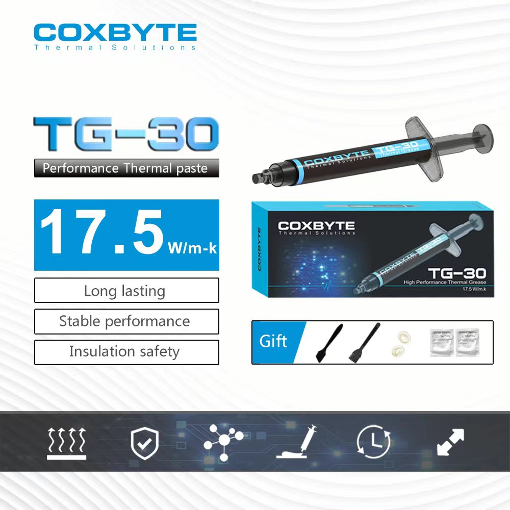 Coxbyte 17.5W/mk Termal Macun  - Thermal Paste Cpu incelemesi ve fiyatı