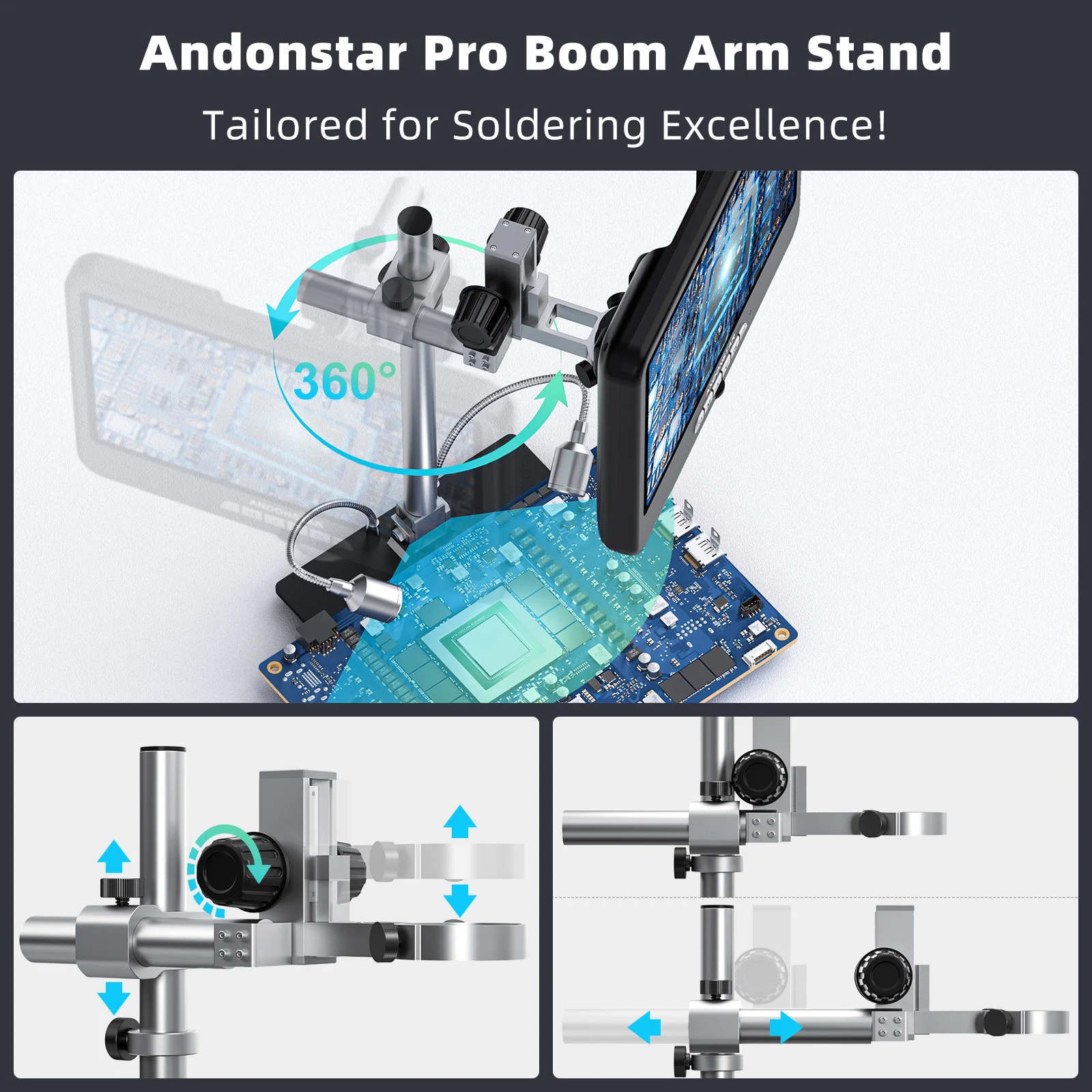 Andonstar AD210S-Pro 4K 60FPS  - Electronics Repair In Usa incelemesi ve fiyatı