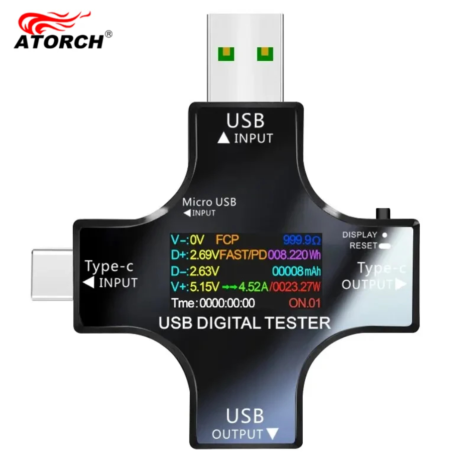 USB Test Cihazı DC Tip-C PD Di - Usb Ammeter Tester incelemesi ve fiyatı