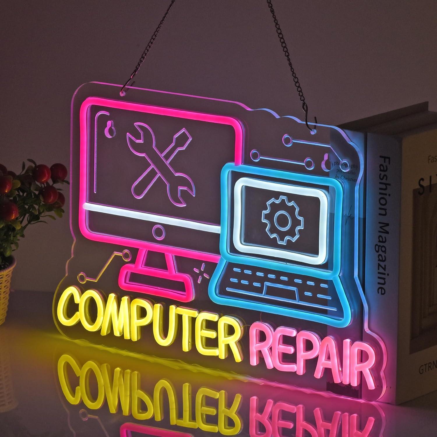 Bilgisayar Tamir Neon Tabelası - Electronics Repair Store incelemesi ve fiyatı