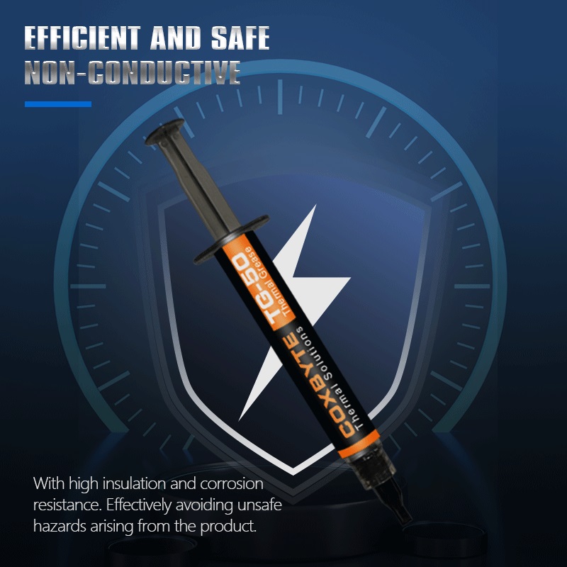 18.2W/mK Coxbyte TG-50 Termal  - Thermal Paste Cpu incelemesi ve fiyatı