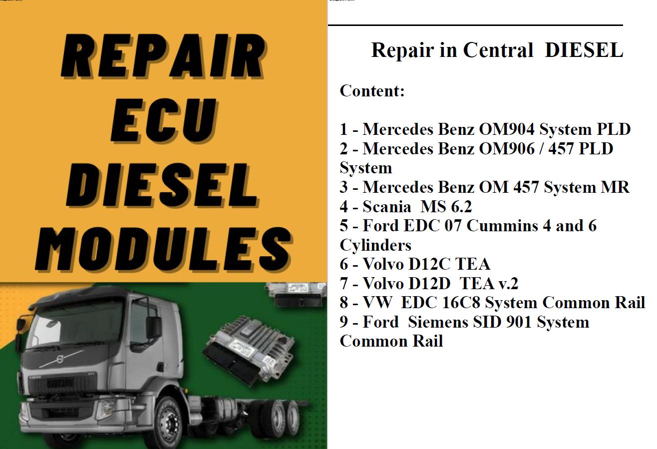 5 adet ECU onarım kılavuzları  - Electronics Repair Guide incelemesi ve fiyatı