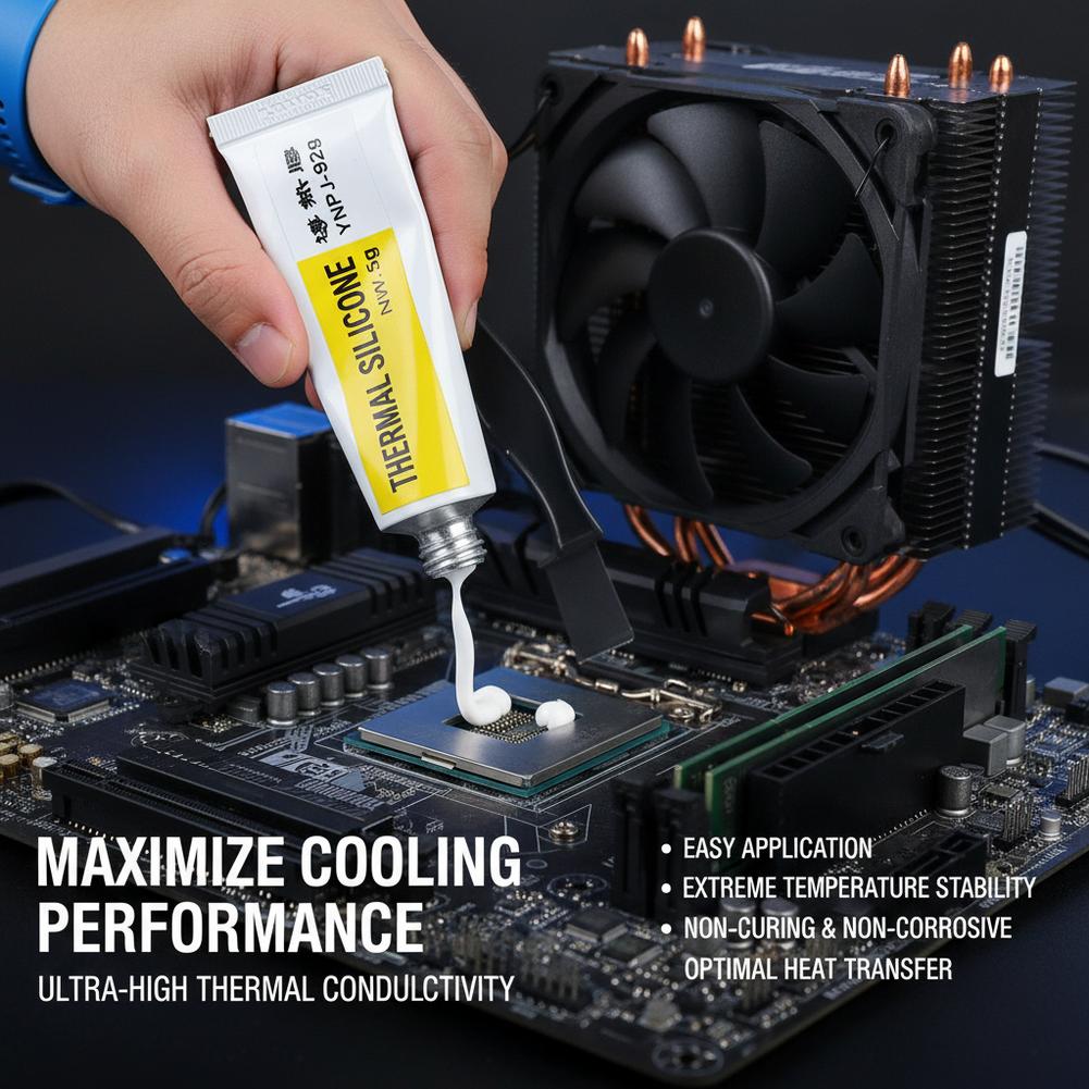 5g Termal İletken Tutkal Güçlü - Thermal Paste Cpu incelemesi ve fiyatı
