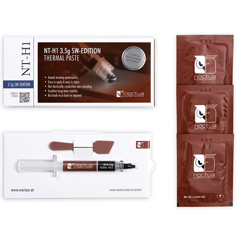Noctua NT-H1 NT-H2 3.5g 10g te - Thermal Paste Cpu incelemesi ve fiyatı