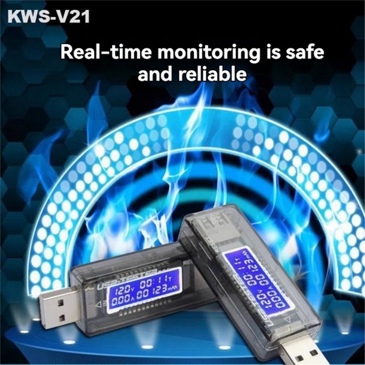 DT75BG KWS-V21 USB Test Cihazı - Usb Ammeter Tester incelemesi ve fiyatı