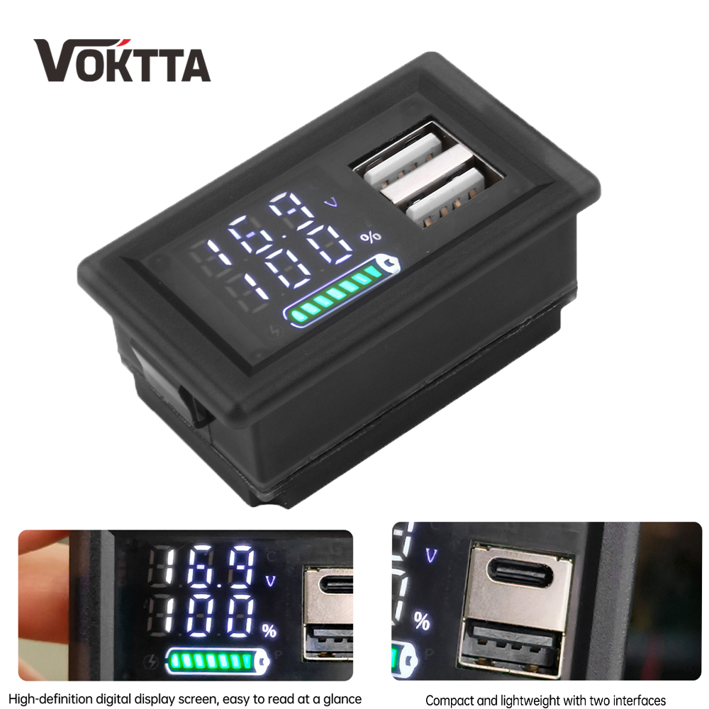 USB+Tip-C/Çift USB 9V 12V 24V  - Usb Ammeter Tester incelemesi ve fiyatı